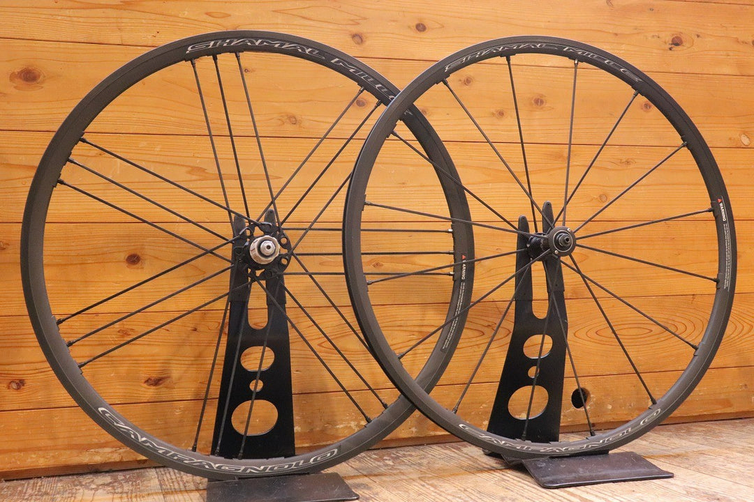 カンパニョーロ CAMPAGNOLO シャマル ミレ SHAMAL MILLE アルミ クリンチャー ホイールセット シマノ 11S/12S 17C 【芦屋店】