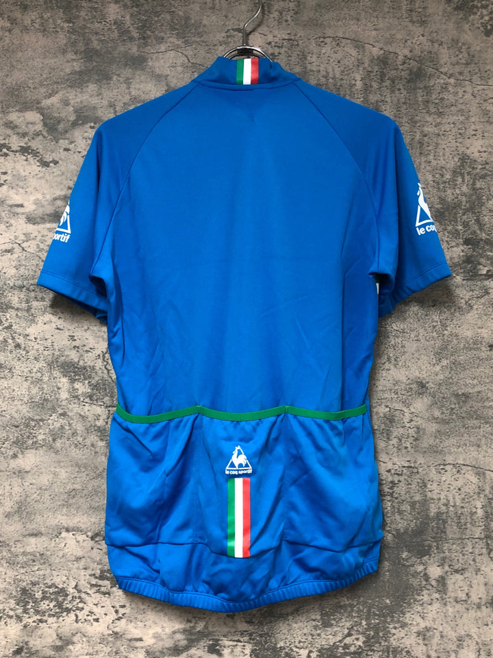JW432 ルコックスポルティフ le coq sportif 半袖サイクルジャージ 水色 L