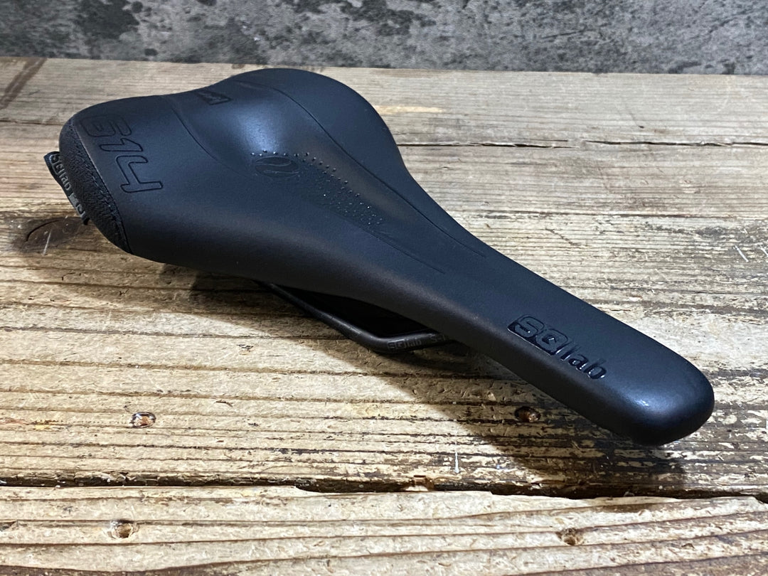 KC322 SQlab 614 ACTIVE サドル 黒 13cm S-tubeレール