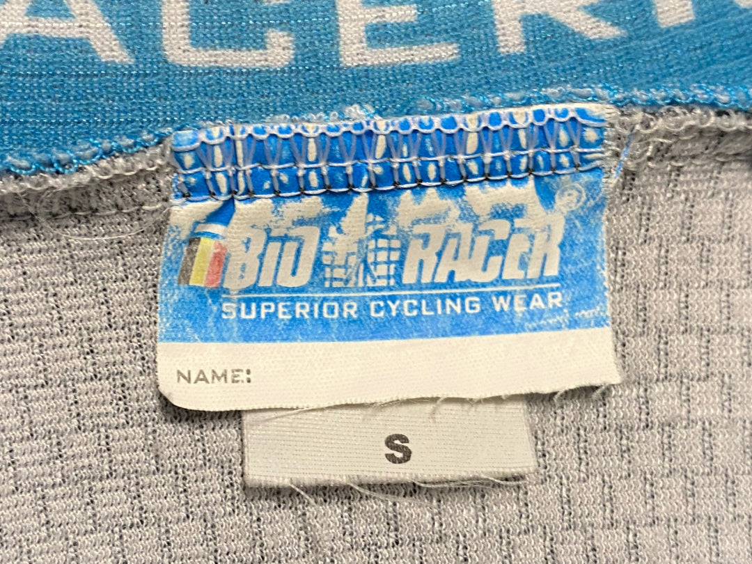 KG645 ビオレーサー BiORACER 半袖 サイクルジャージ グレー S