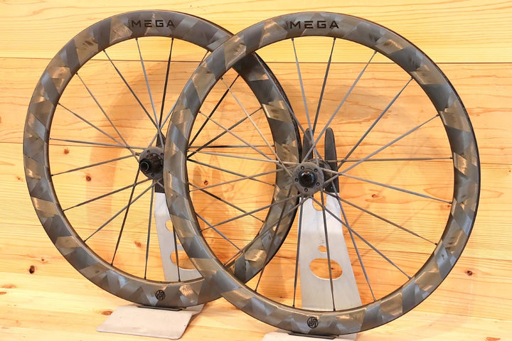 ルン LUN メガ MEGA D45 カーボン チューブレス ホイールセット シマノ12S/11S 21C 【千葉店】