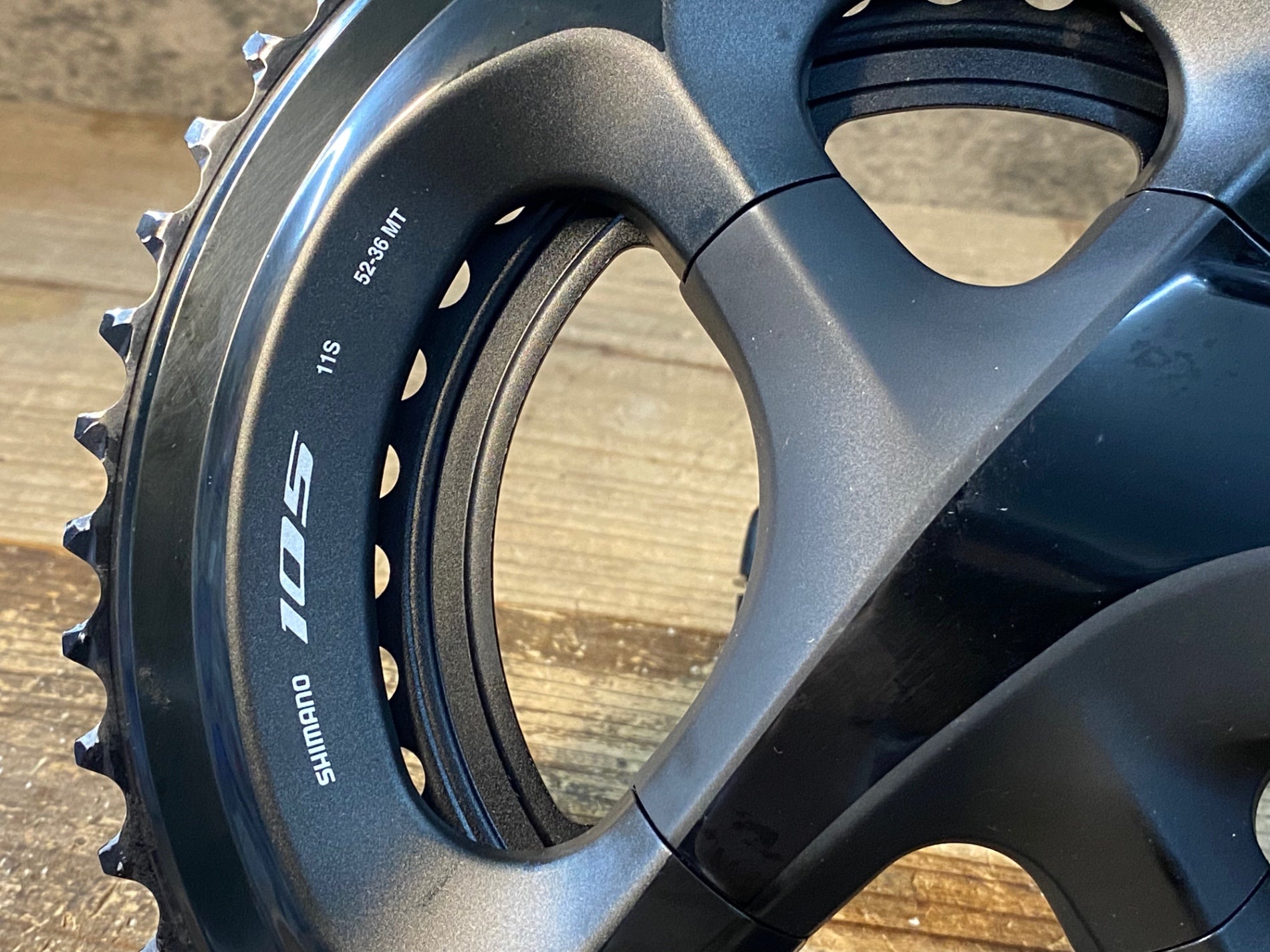 JO472 シマノ SHIMANO 105 FC-R7000 クランクセット 170mm 52/36T