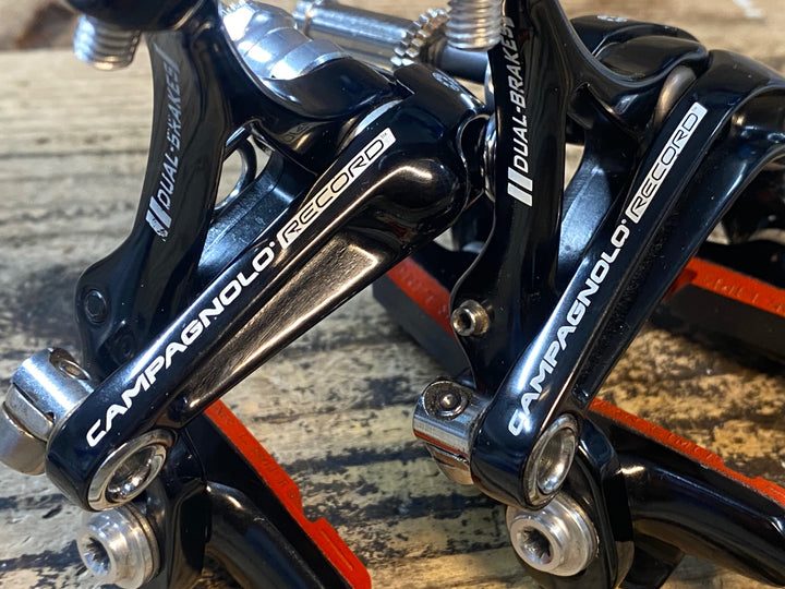 JW427 カンパニョーロ CAMPAGNOLO レコード RECORD BR-9-RE キャリパーブレーキ 前後セット