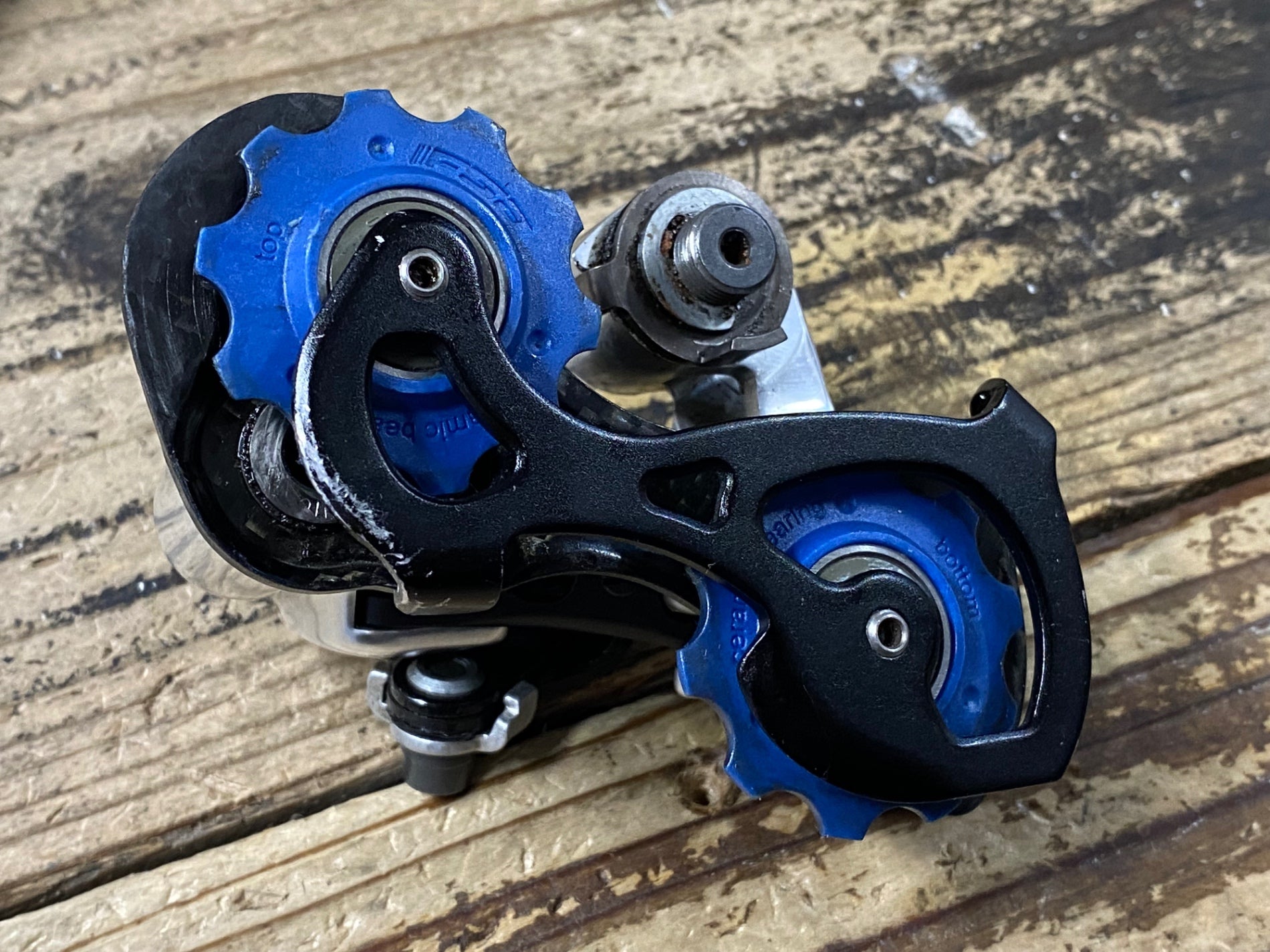 IF409 カンパニョーロ CAMPAGNOLO レコード RECORD TITANIUM 2x10s