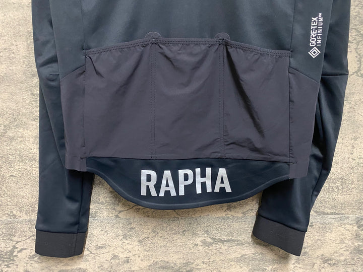 KG589 ラファ RAPHA PRO TEAM LONG SLEEVE INFINIUM JERSEY 長袖 サイクルジャケット 黒 S