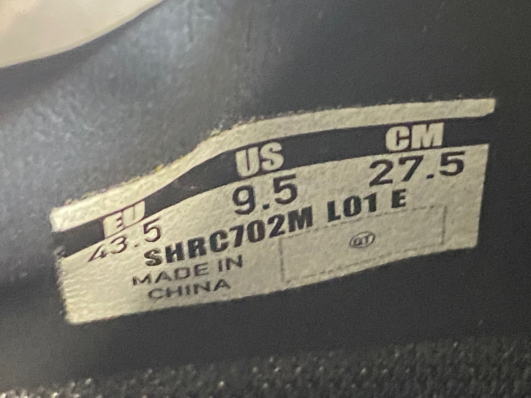KB511 シマノ SHIMANO RC7 SH-RC702 ビンディングシューズ シルバー 黒 EU43.5 WIDE SPD-SL