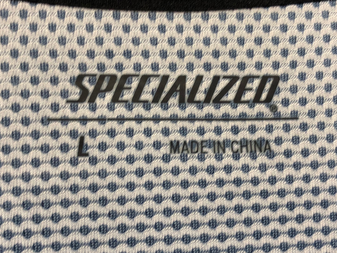 JJ565 スペシャライズド SPECIALIZED 半袖 サイクルジャージ 黒 L