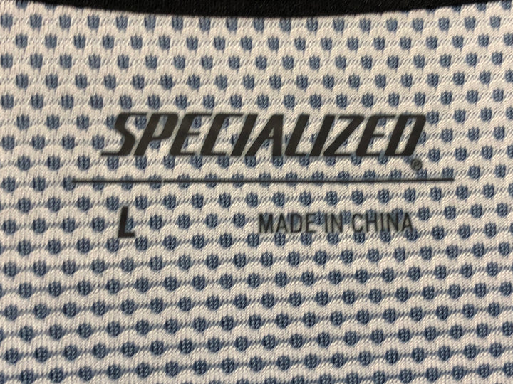 JJ565 スペシャライズド SPECIALIZED 半袖 サイクルジャージ 黒 L