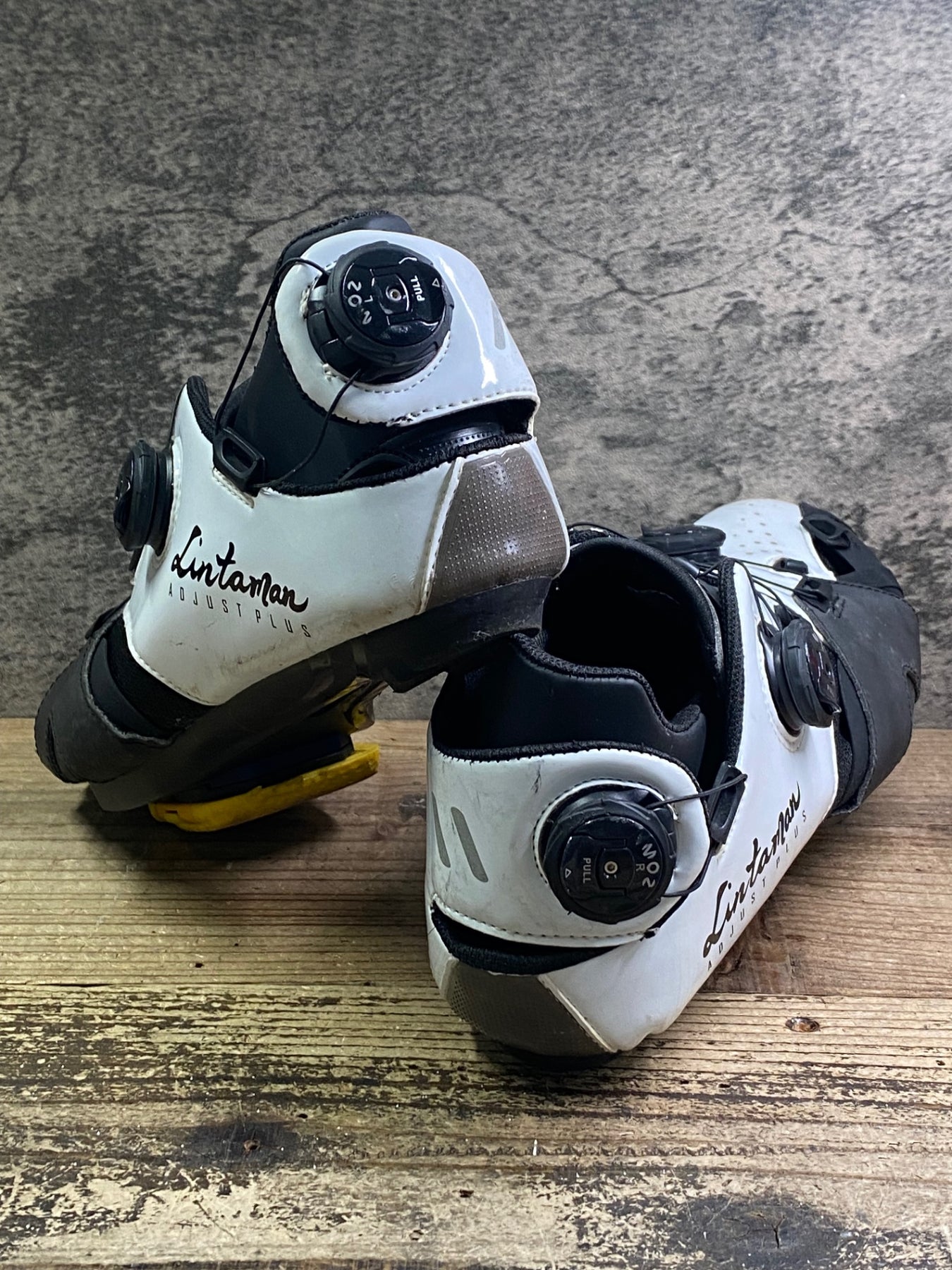 JJ496 リンタマン Lintaman ADJUST plus ビンディングシューズ 3穴 白