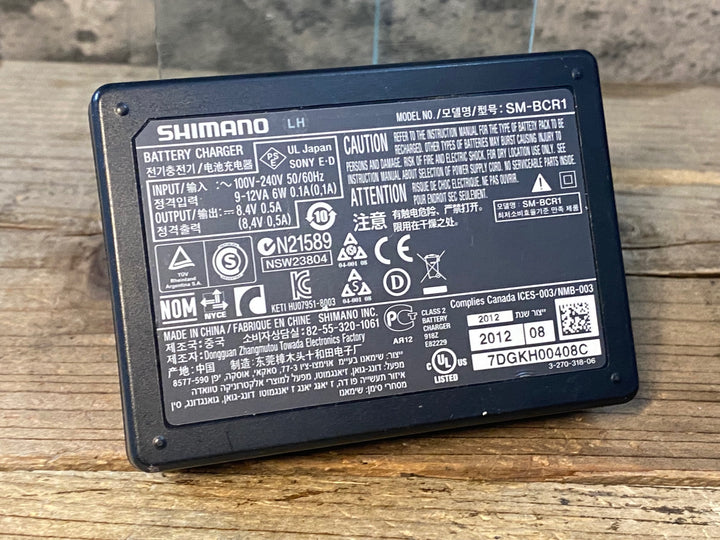 JW225 シマノ SHIMANO SM-BCR1 バッテリーチャージャー Di2 通電確認済み