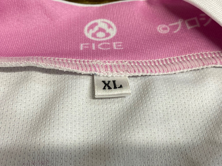 KG897 ファイス FICE 半袖 サイクルジャージ 白 ピンク XL ラブライブ! 蓮ノ空女学院スクールアイドルクラブ スリーズブーケ Ver.