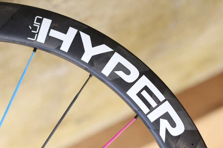 ウィンスペース WINSPACE ルンハイパー LUN HYPER 50 DISC RBBモデル カーボン チューブレスレディ ホイールセット シマノ12/11S【立川店】