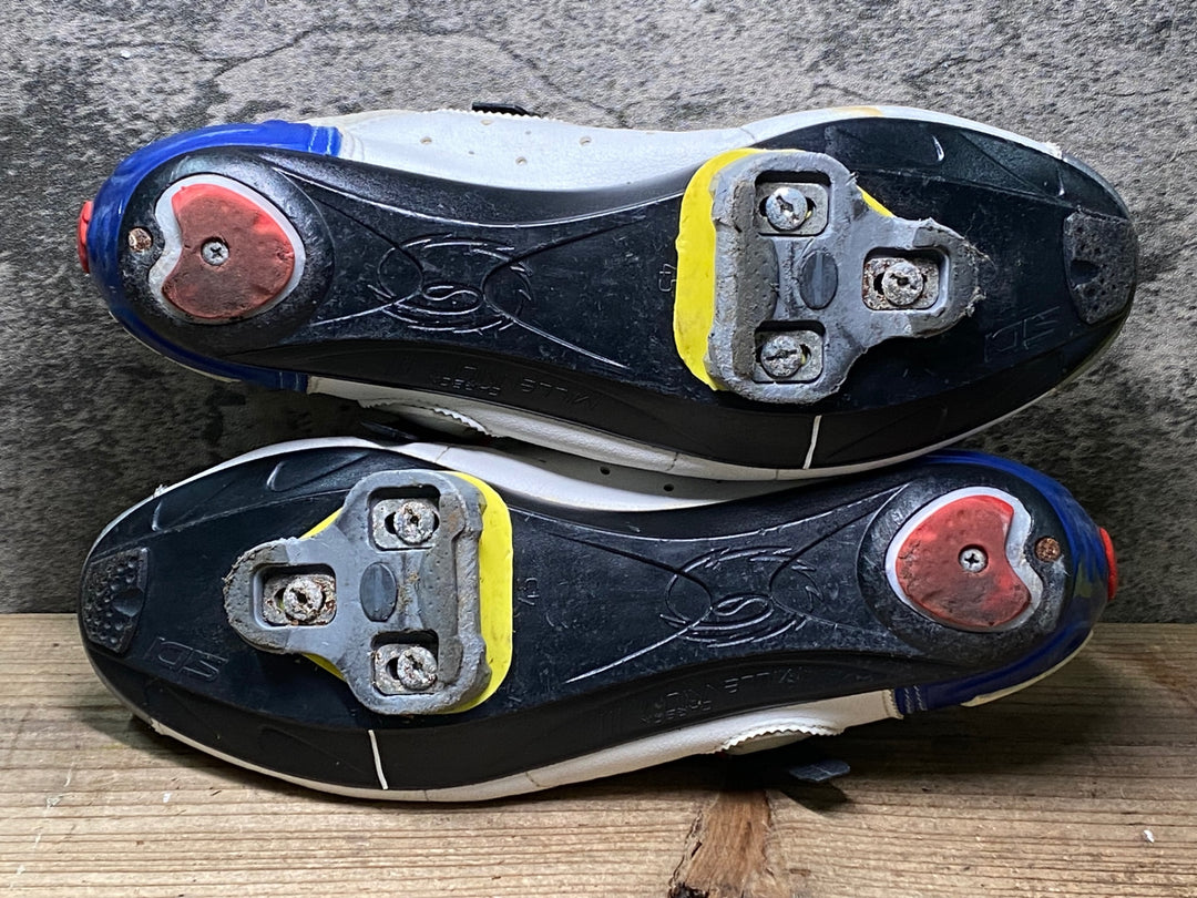 JQ134 シディ SIDI ビンディングシューズ 白 EU45 SPD-SL