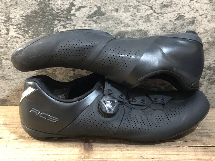 KA692 シマノ SHIMANO RC3 SH-RC302M ビンディングシューズ 黒 EU43 3穴