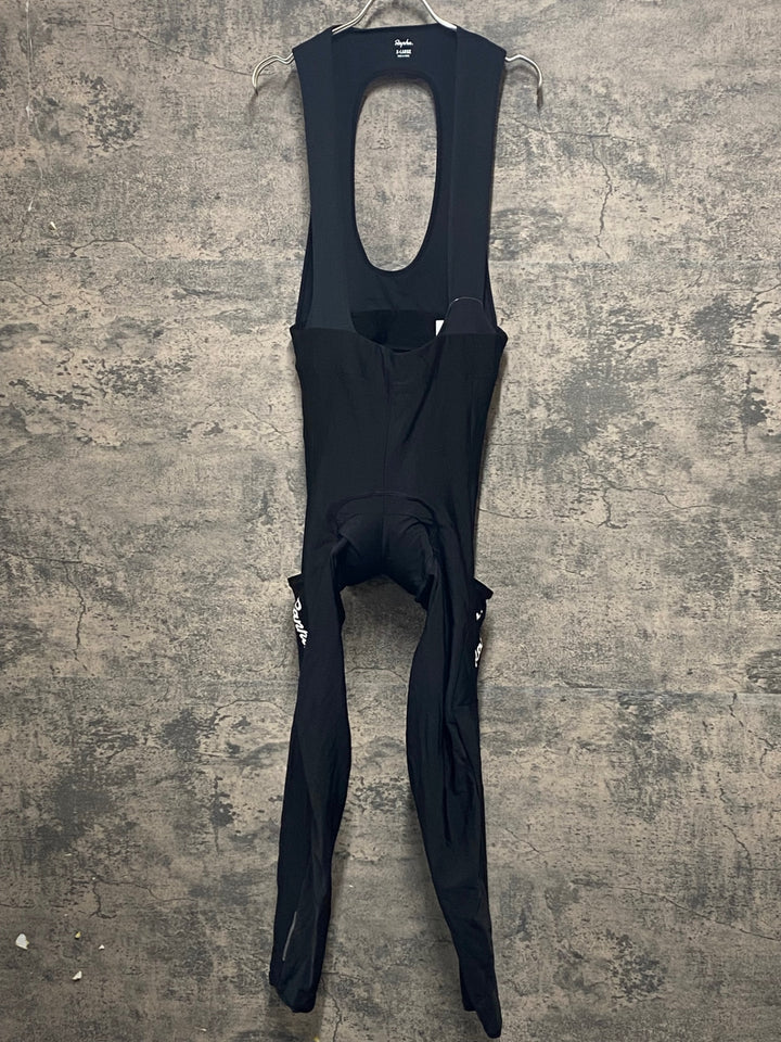 JW518 ラファ Rapha CORE CARGO WINTER TIGHTS WITH PAD カーゴビブタイツ 黒 XL 裏起毛