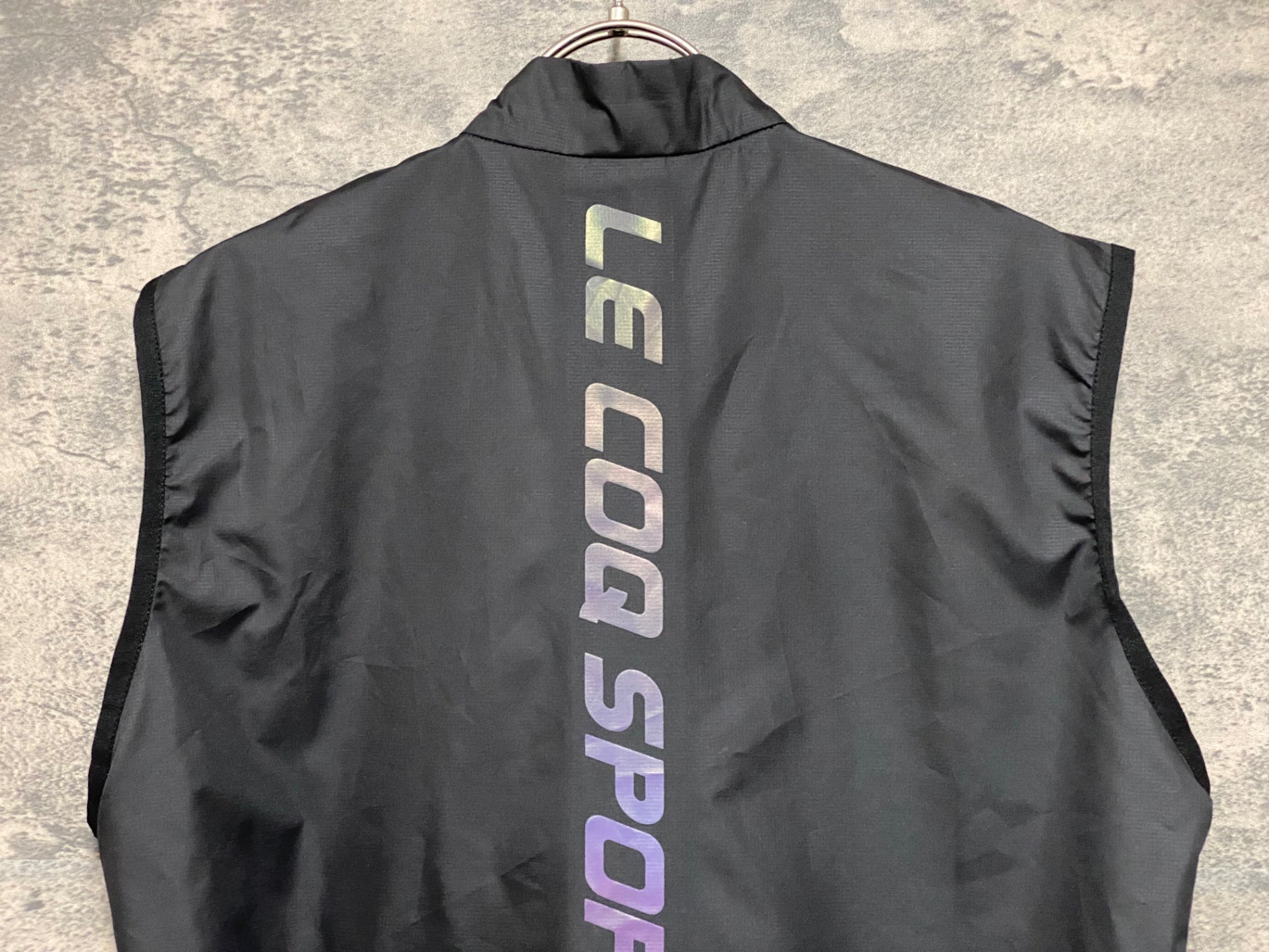JP138 ルコックスポルティフ le coq sportif ジレ サイクルベスト 黒 L