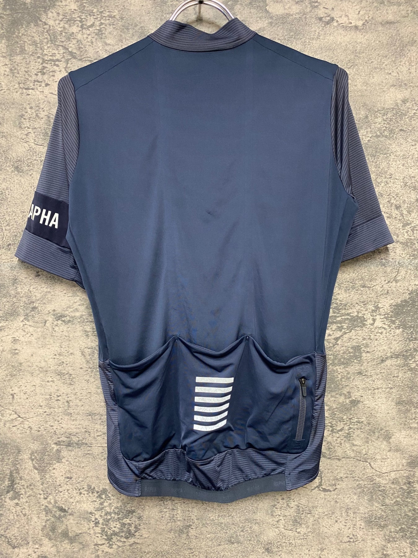 KD614 ラファ Rapha PRO TEAM JERSEY 半袖 サイクルジャージ 紺 M