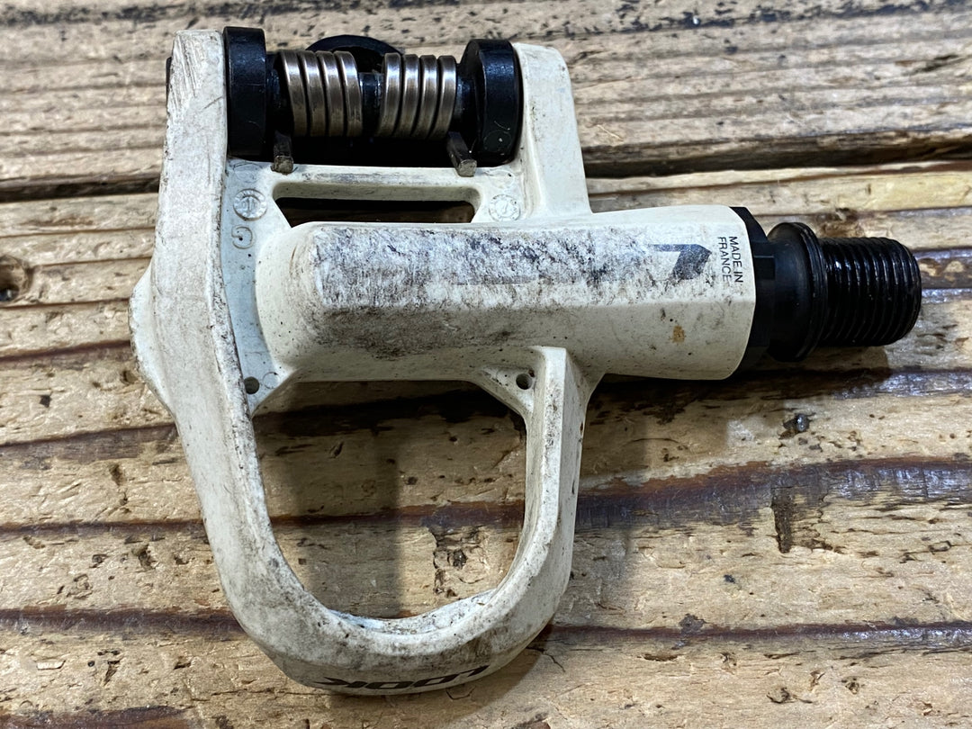 JU013 ルック LOOK ケオ KEO2 MAX CARBON ビンディングペダル 白 クロモリシャフト