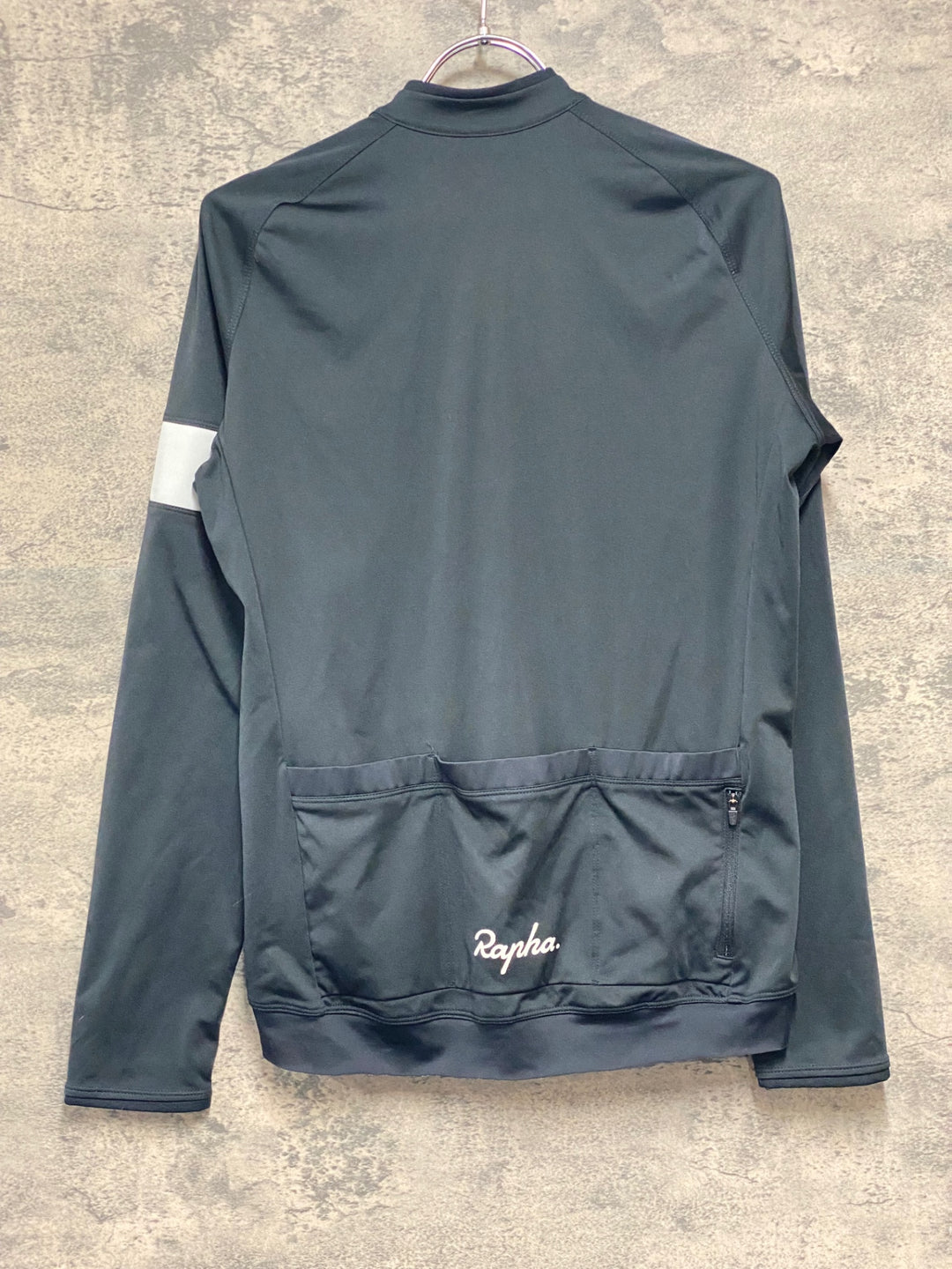 KC567 ラファ Rapha WOMEN'S CORE LONG SLEEVE JERSEY 長袖 サイクルジャージ 黒 M 裏起毛