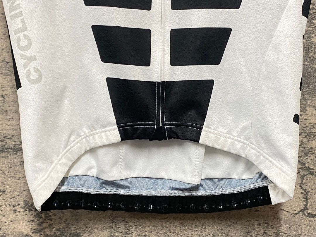 KB860 アソス assos 半袖 サイクルジャージ 黒 白 M