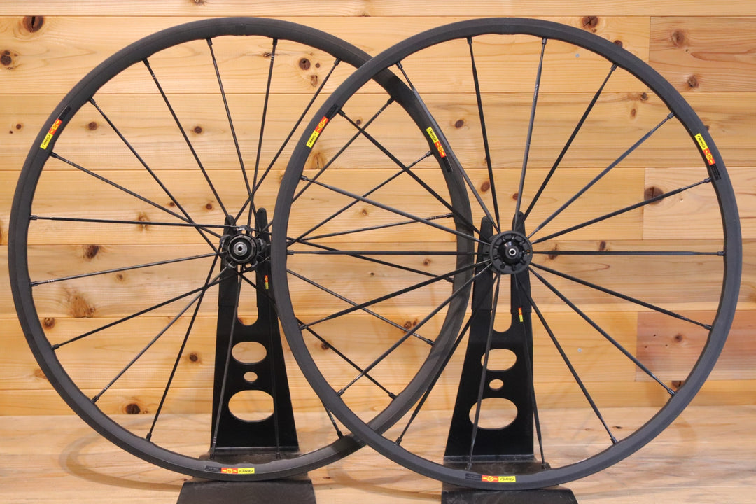 マヴィック MAVIC キシリウム エグザリット KSYRIUM SLR EXALITH シマノ 11S/12S 15C アルミ クリンチャー ロードバイク ホイールセット 【広島店】