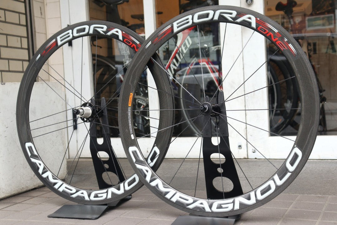 カンパニョーロ Campagnolo ボーラ ワン BORA ONE シマノ 11S/12S カーボン チューブラー ホイールセット 【横浜店】