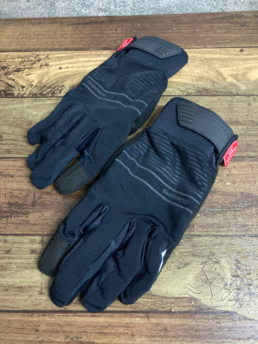 JZ226 シマノ SHIMANO 長指ウィンターグローブ 黒 GORE WINDSOPPER MEN'S L