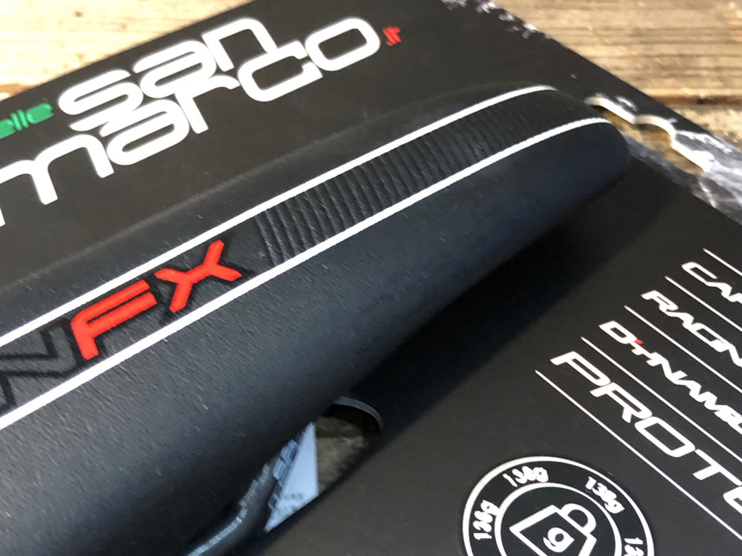 JR318 サンマルコ san marco CONCOR CARBON FX PROTEK サドル 黒 WIDE CARBON レール