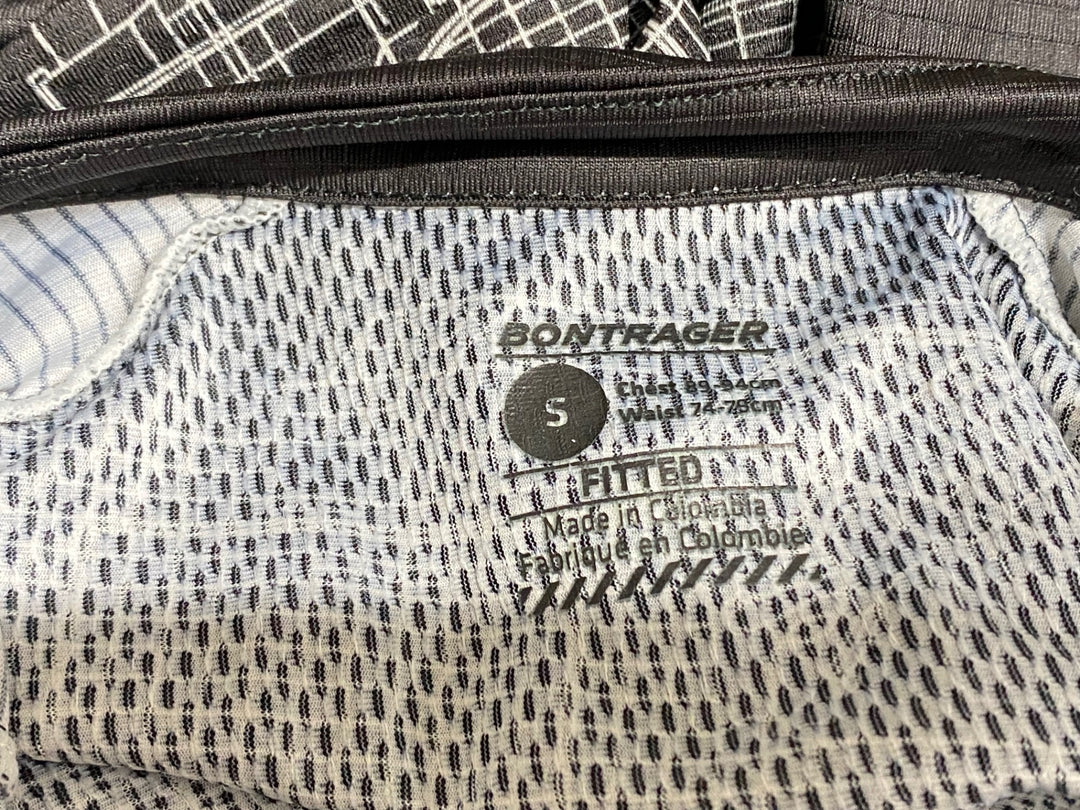 KH485 ボントレガー BONTRAGER 半袖 サイクルジャージ S 黒