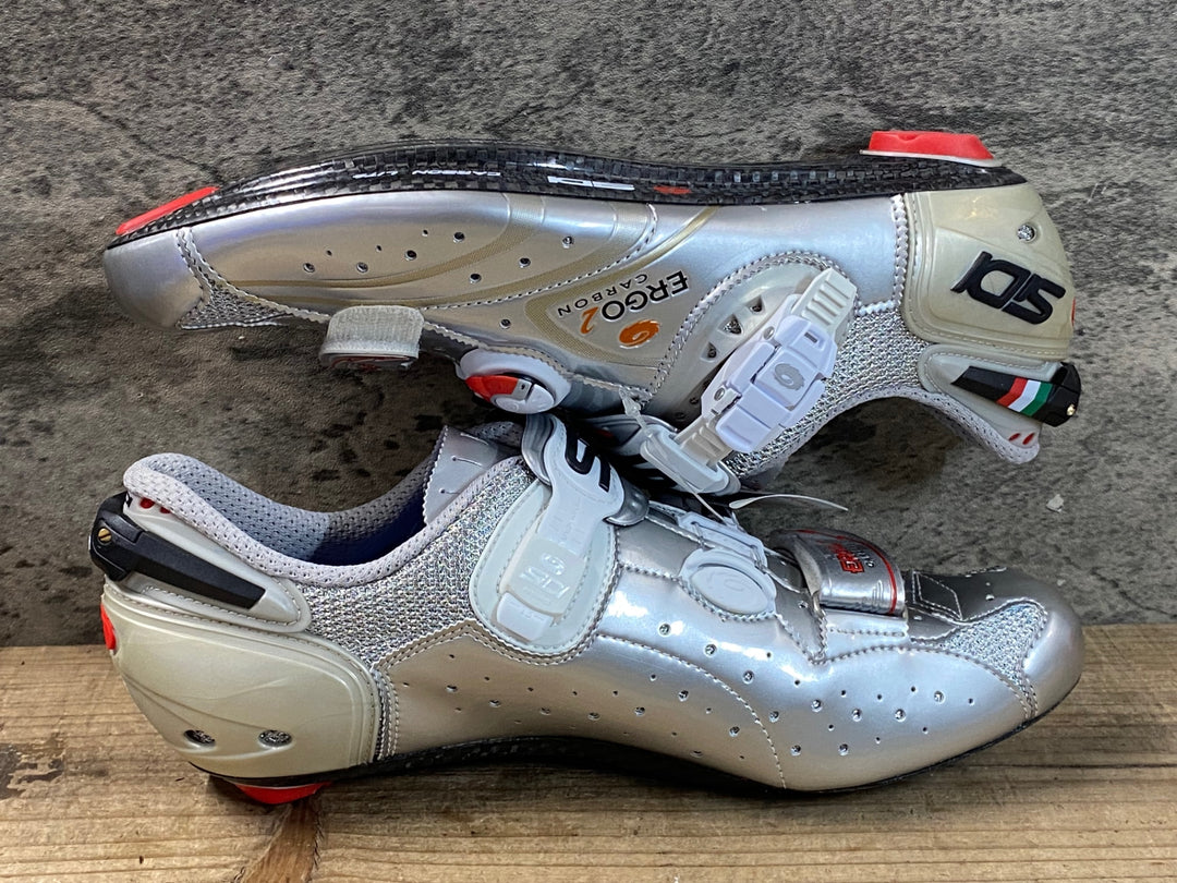 JR155 シディ SIDI SCARPE ERGO 2 C.L VERNICE ビンディングシューズ グレー EU45