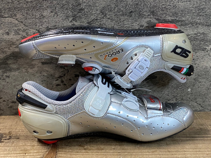 JR155 シディ SIDI SCARPE ERGO 2 C.L VERNICE ビンディングシューズ グレー EU45