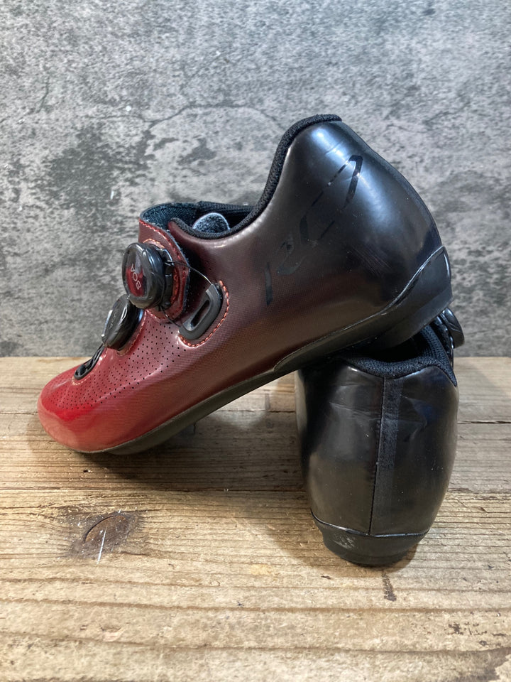 KH150 シマノ SHIMANO RC7 SH-RC701 ビンディングシューズ SPD-SL 赤 EU41