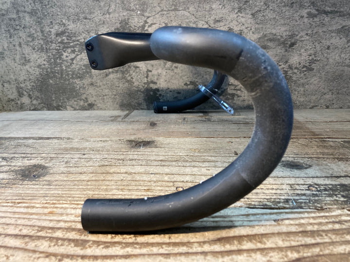 JN183 ロヴァール ROVAL ALPINIST COCKPIT 400x90mm -6° 一体型カーボンハンドル ※ブラケット部凹み ジャンク