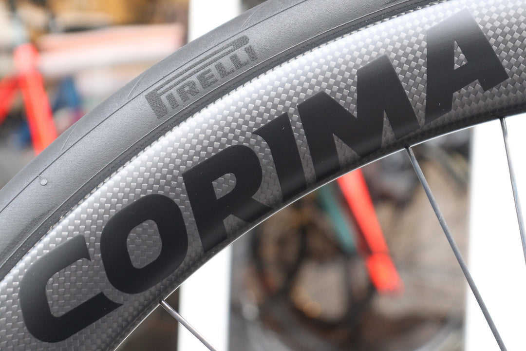 コリマ CORIMA 45R DISC カーボン チューブレスレディ ホイールセット シマノ11/12S 【横浜店】
