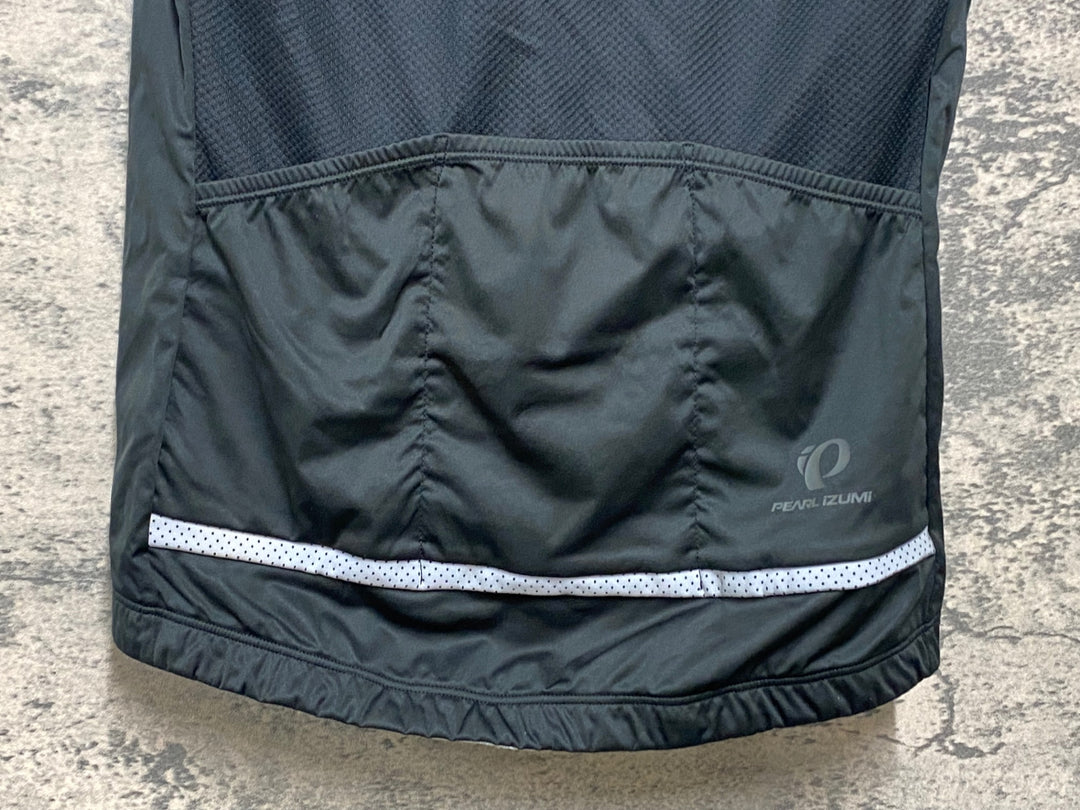 JZ838 パールイズミ PEARL iZUMi ジレ サイクルベスト 黒 S