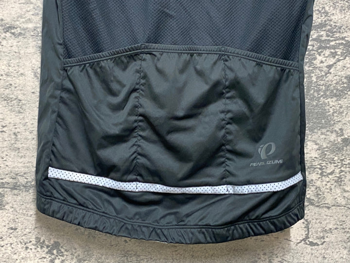 JZ838 パールイズミ PEARL iZUMi ジレ サイクルベスト 黒 S