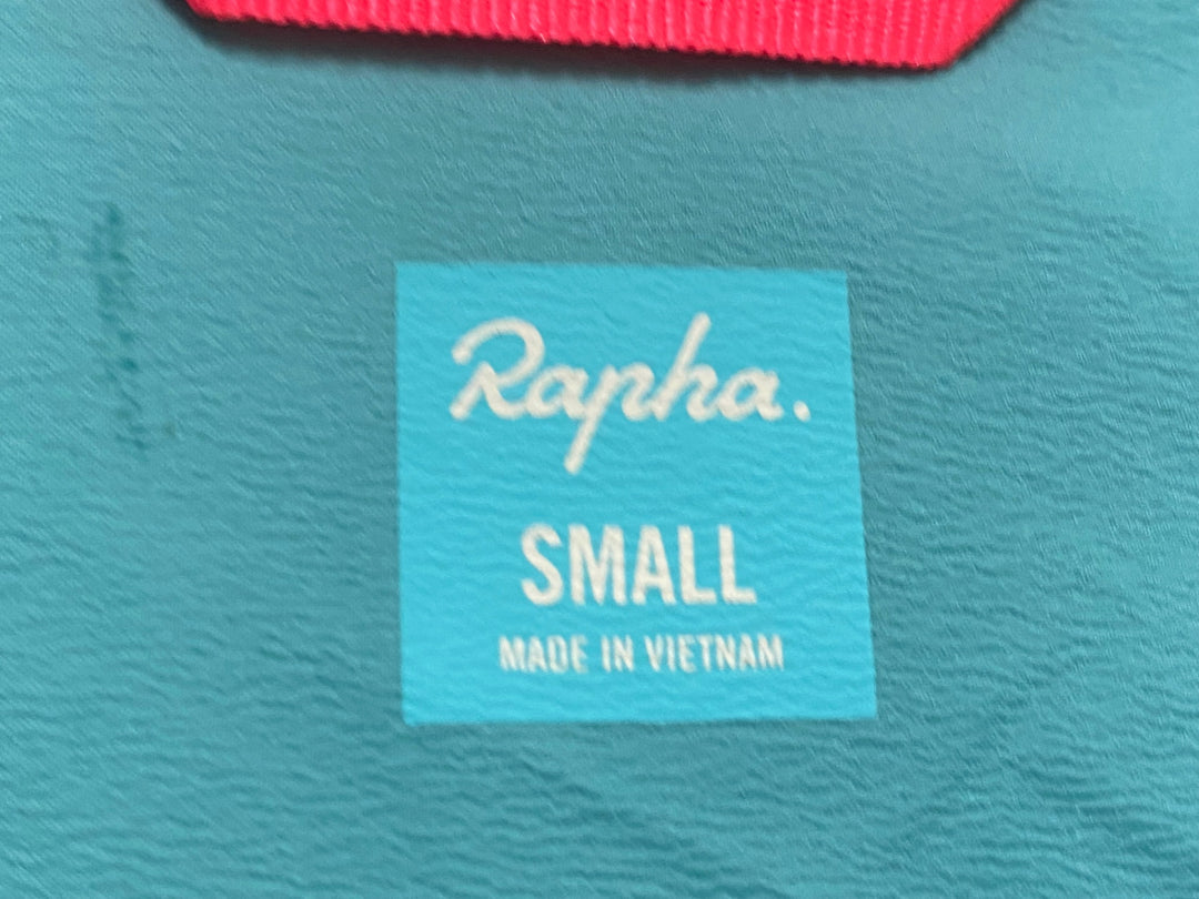 KF594 ラファ Rapha CLASSIC WIND JACKET 長袖 ウィンドブレーカー ターコイズ S