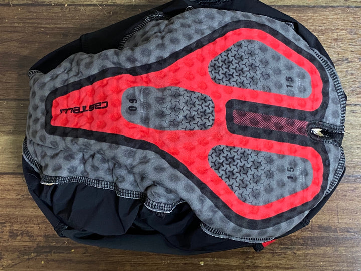 KB225 カステリ CASTELLI ビブショーツ 黒 L