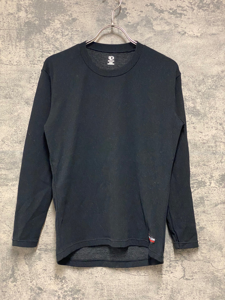 KB080 パールイズミ PEARL iZUMi 長袖 ベースレイヤー 黒 M 裏起毛