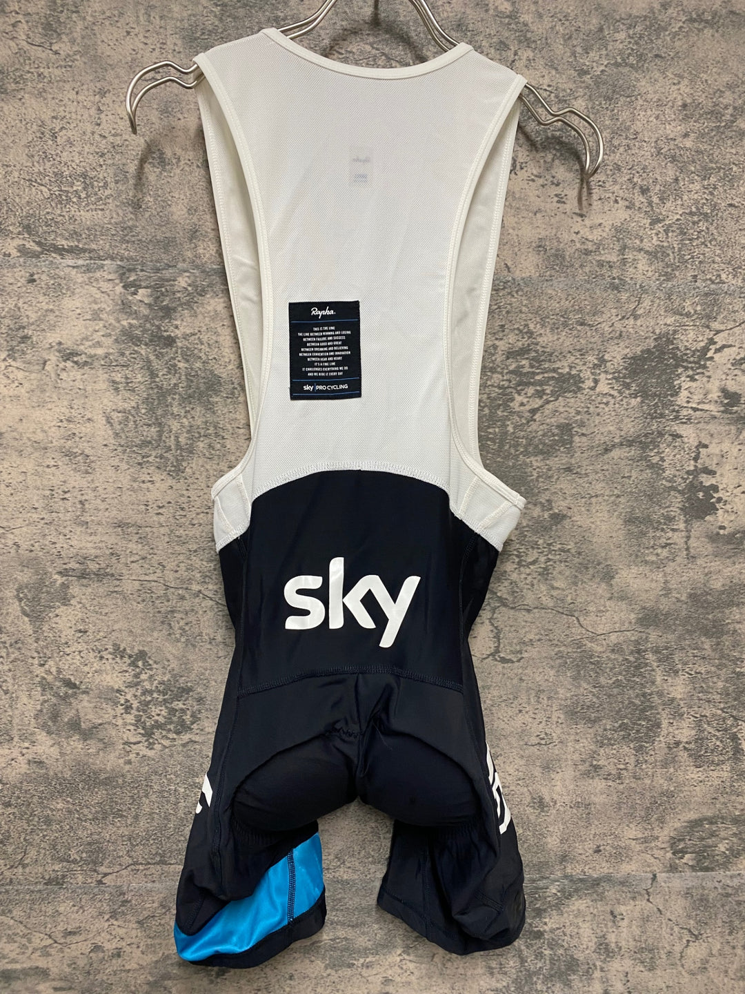 JV187 ラファ Rapha BIB SHORTS TEAM SKY ビブショーツ 黒 M