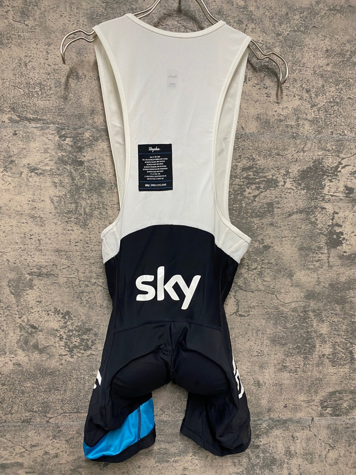 JV187 ラファ Rapha BIB SHORTS TEAM SKY ビブショーツ 黒 M
