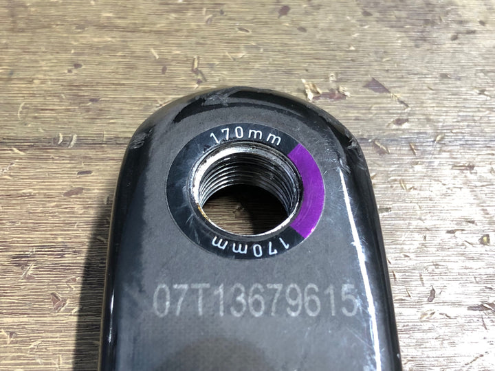 KK125 スラム SRAM フォース FORCE AXS パワーメーター クランクアーム セット 170mm 動作確認済