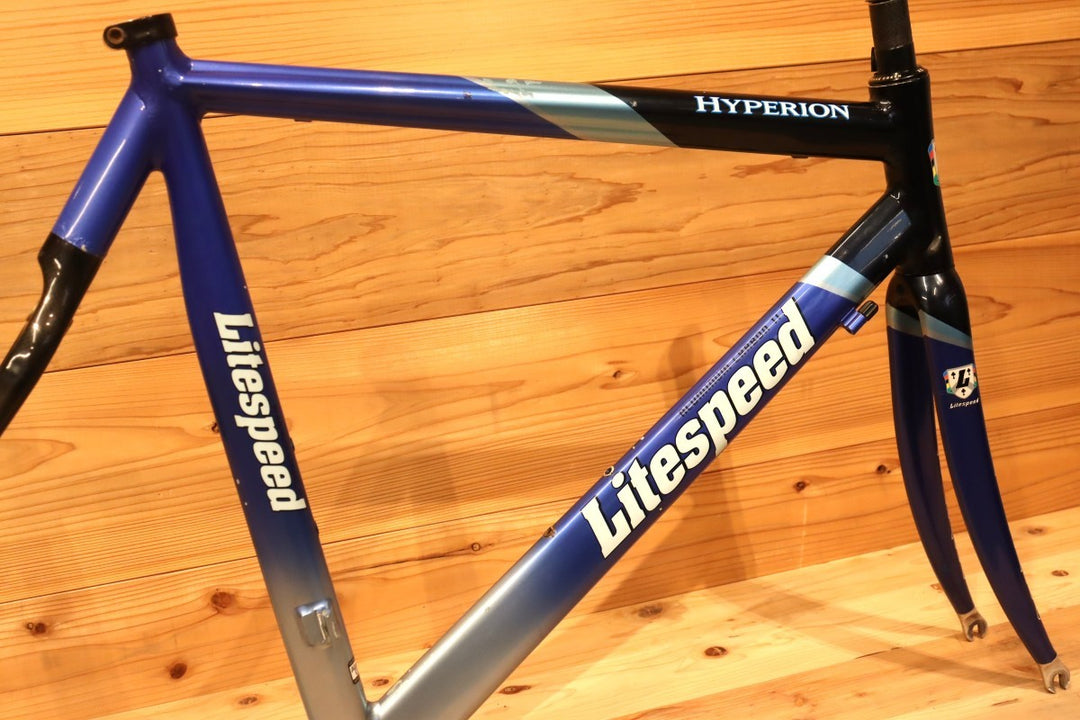 ライトスピード LITESPEED ハイペリオン HYPERION 2000年代初頭 アルミ チタン カーボンバック フレームセット 【千葉店】
