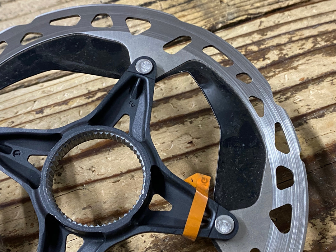 KA021 シマノ SHIMANO XTR RT-MT900 ディスクブレーキローター 2枚セット Φ160/140 ローター残り1.73/1.77mm