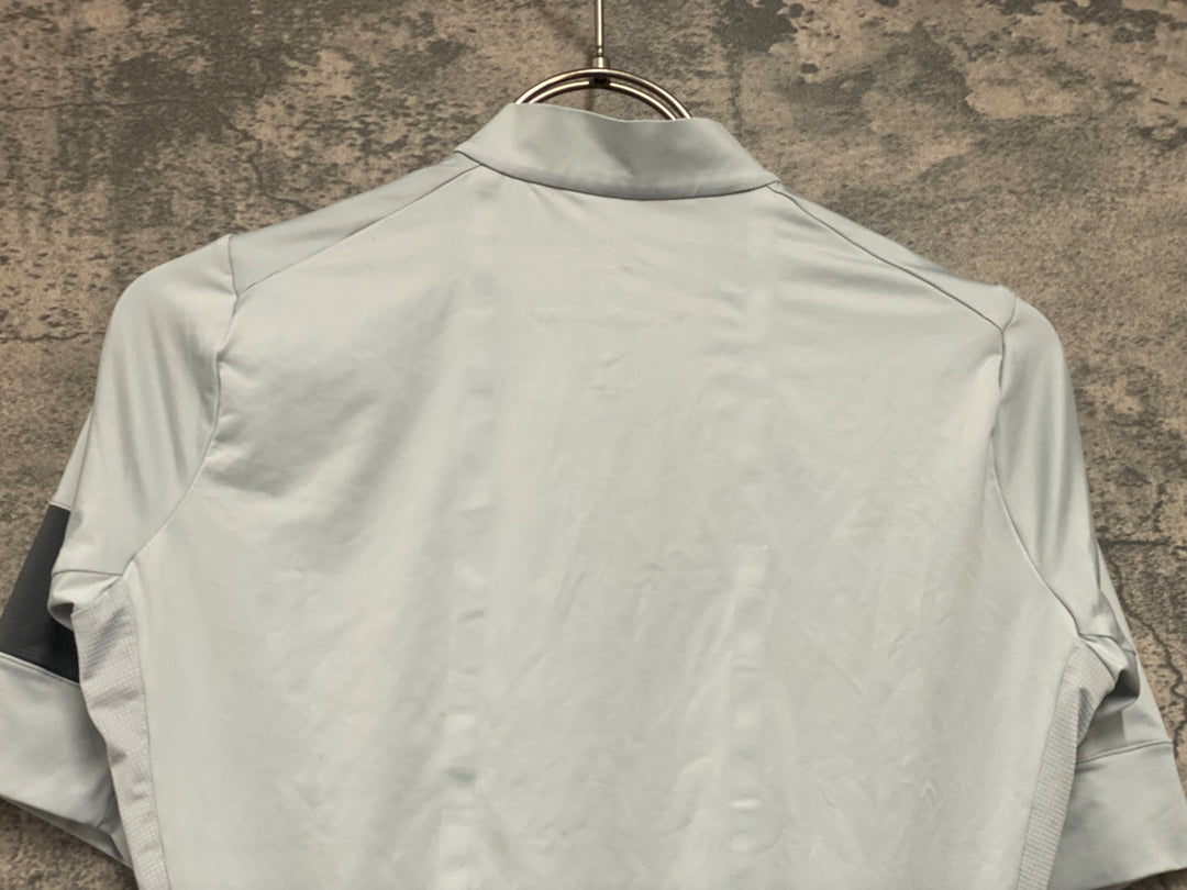 JX035 ラファ Rapha PRO TEAM TRAINING JERSEY 半袖 サイクルジャージ グレー XS 裾ゴム伸び