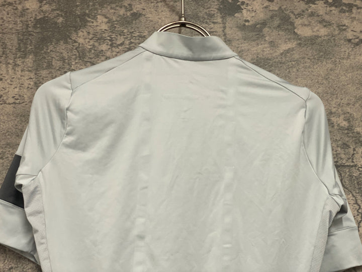 JX035 ラファ Rapha PRO TEAM TRAINING JERSEY 半袖 サイクルジャージ グレー XS 裾ゴム伸び