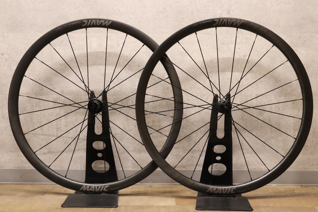 マヴィック MAVIC コスミック COSMIC SL32 DISC カーボン チューブレス ホイールセット シマノ 11/12S 【さいたま浦和店】