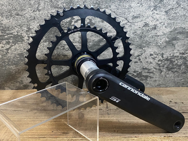 KG624 キャノンデール Cannondale ホログラム HOLLOWGRAM Si クランクセット 52/36T 165mm 11S