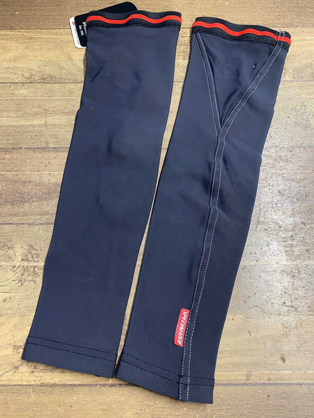 JV576 スペシャライズド SPECIALIZED ARM WARMERS 黒 S 裏起毛