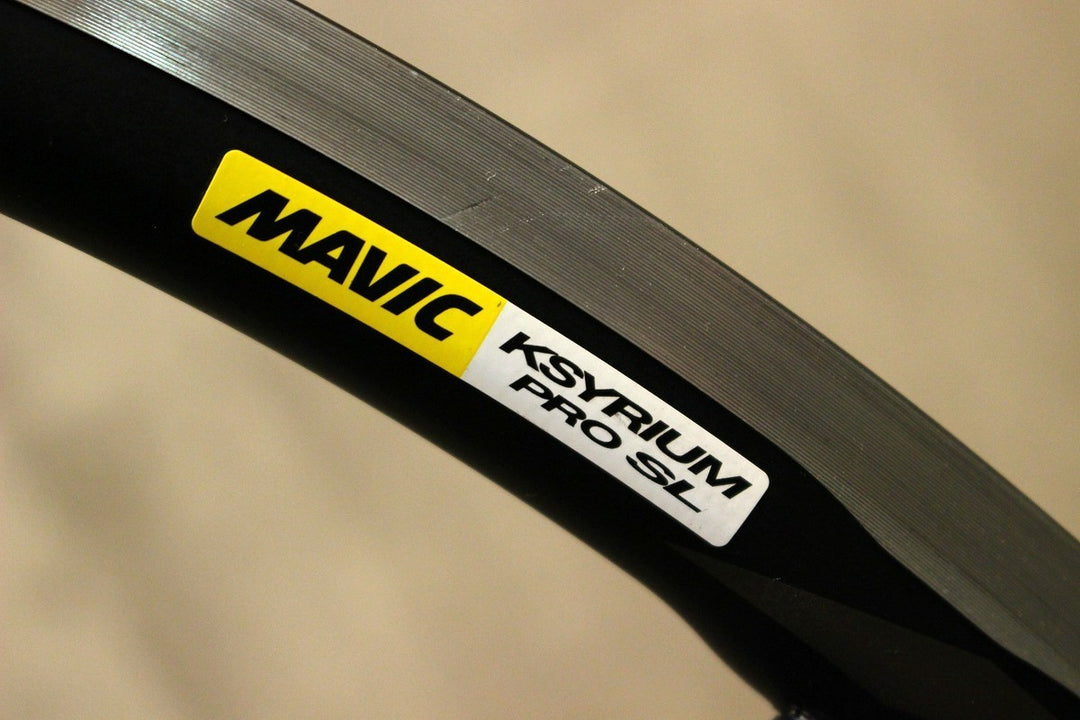 マヴィック MAVIC キシリウムプロ KSYRIUM PRO SL アルミ クリンチャー ホイールセット シマノ 11S/12S ナローリム 15C 【名古屋店】